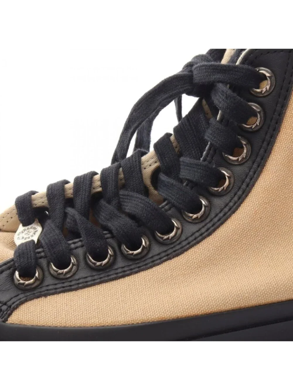 Chrome Hearts Sneakers Converse All Star Canvas Leather